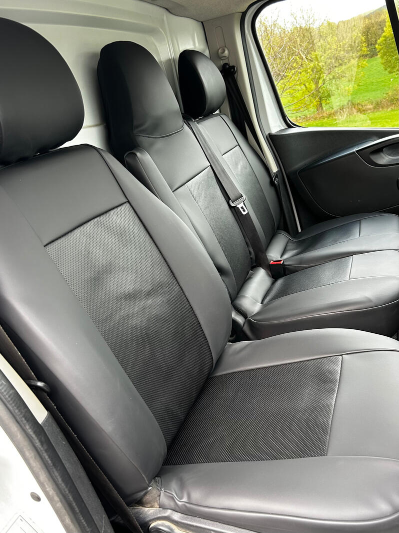 Perforated Black Panel