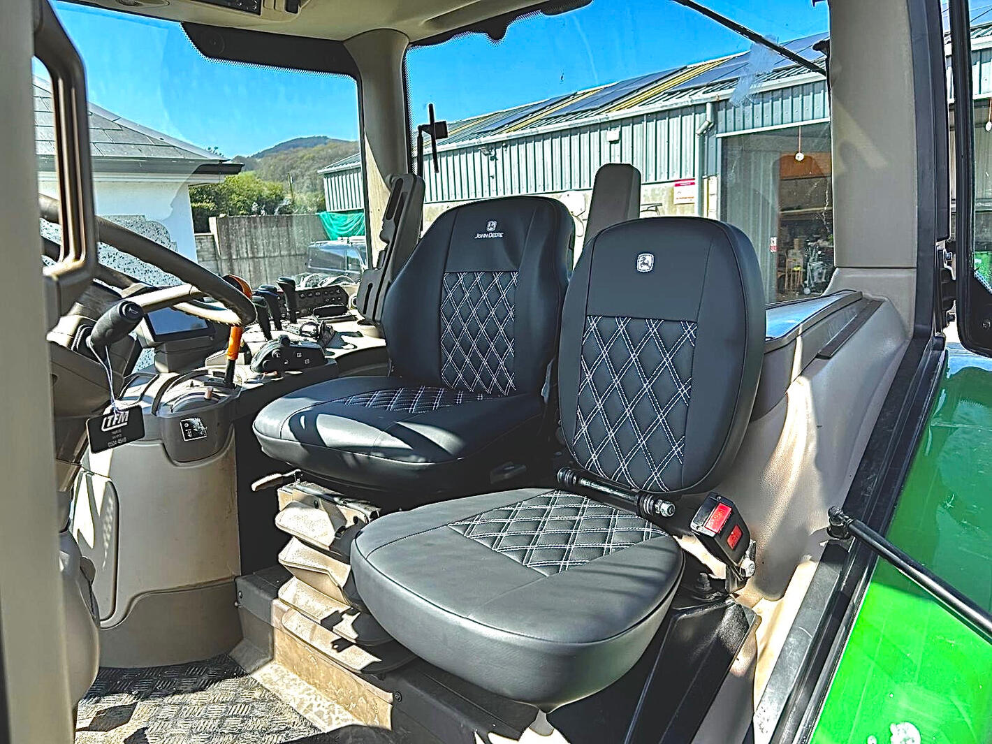 White Diamond Double Stitch